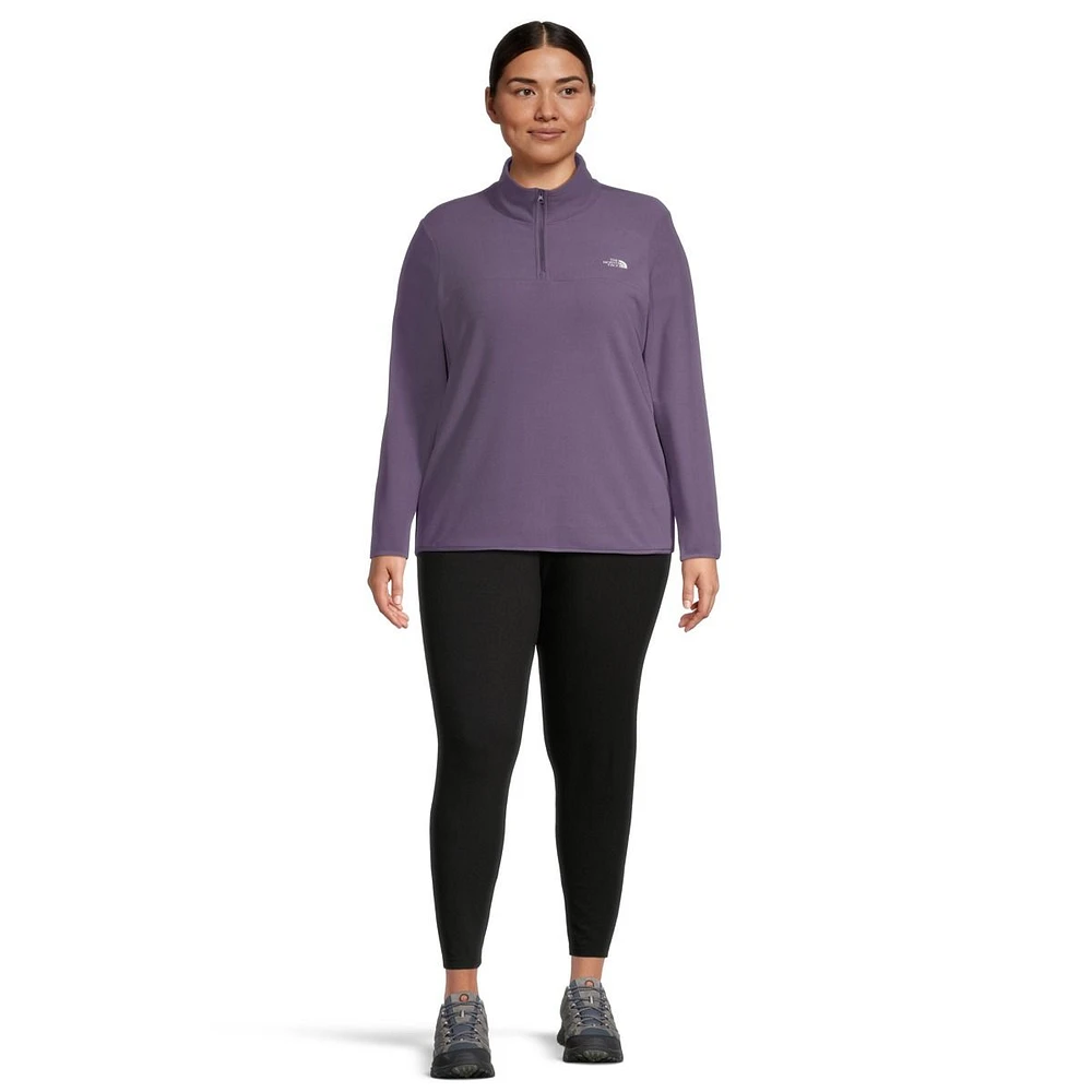 The North Face Women's Plus Tka Glacier 1/4 Zip Top