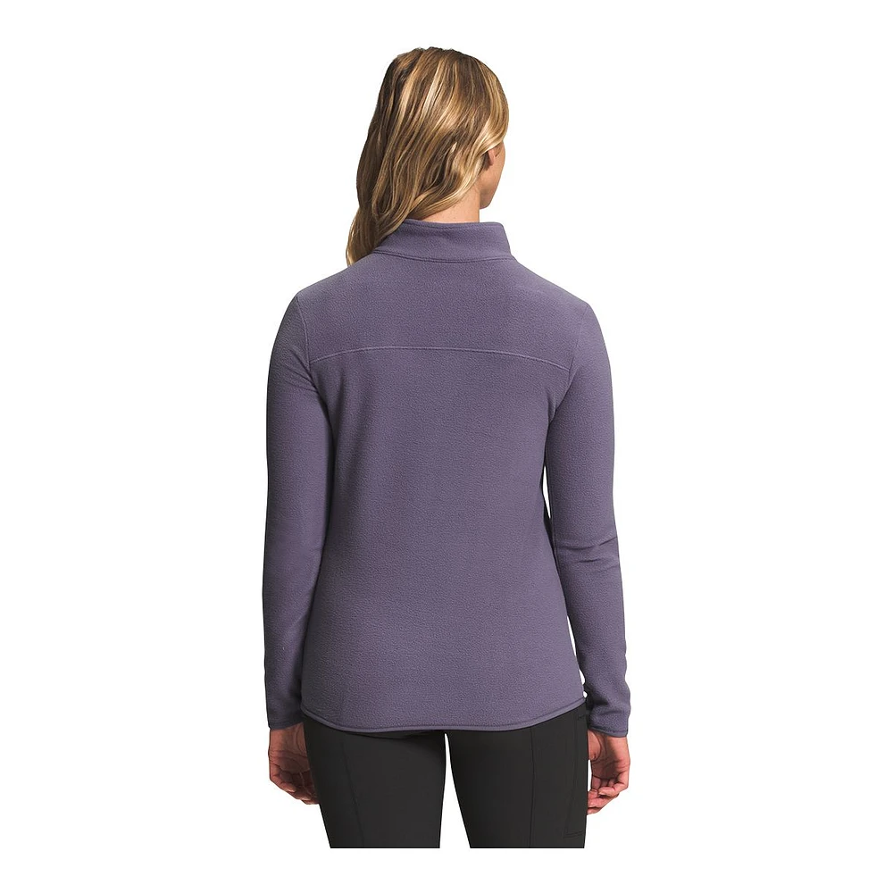 The North Face Women's Tka Glacier 1/4 Zip Long Sleeve Top