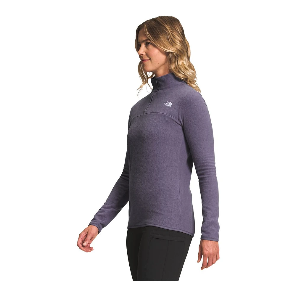 The North Face Women's Tka Glacier 1/4 Zip Long Sleeve Top