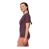 Cotopaxi Women's Llama Stripes Organic T Shirt