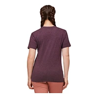 Cotopaxi Women's Llama Stripes Organic T Shirt