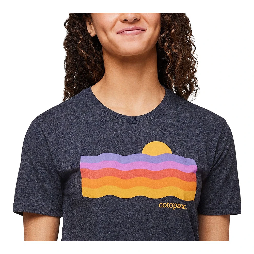 Cotopaxi Women's Disco Wave Organic T Shirt