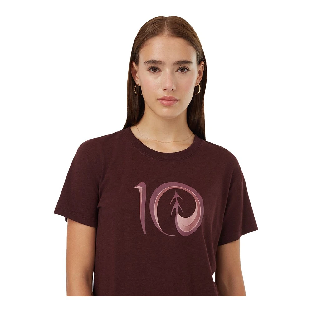 Tentree Women's Artist Series Logo T Shirt