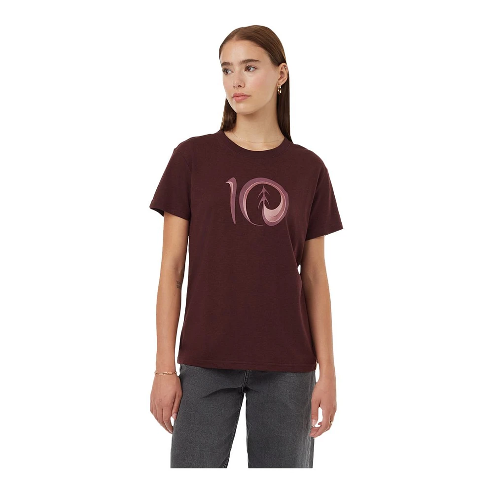 Tentree Women's Artist Series Logo T Shirt