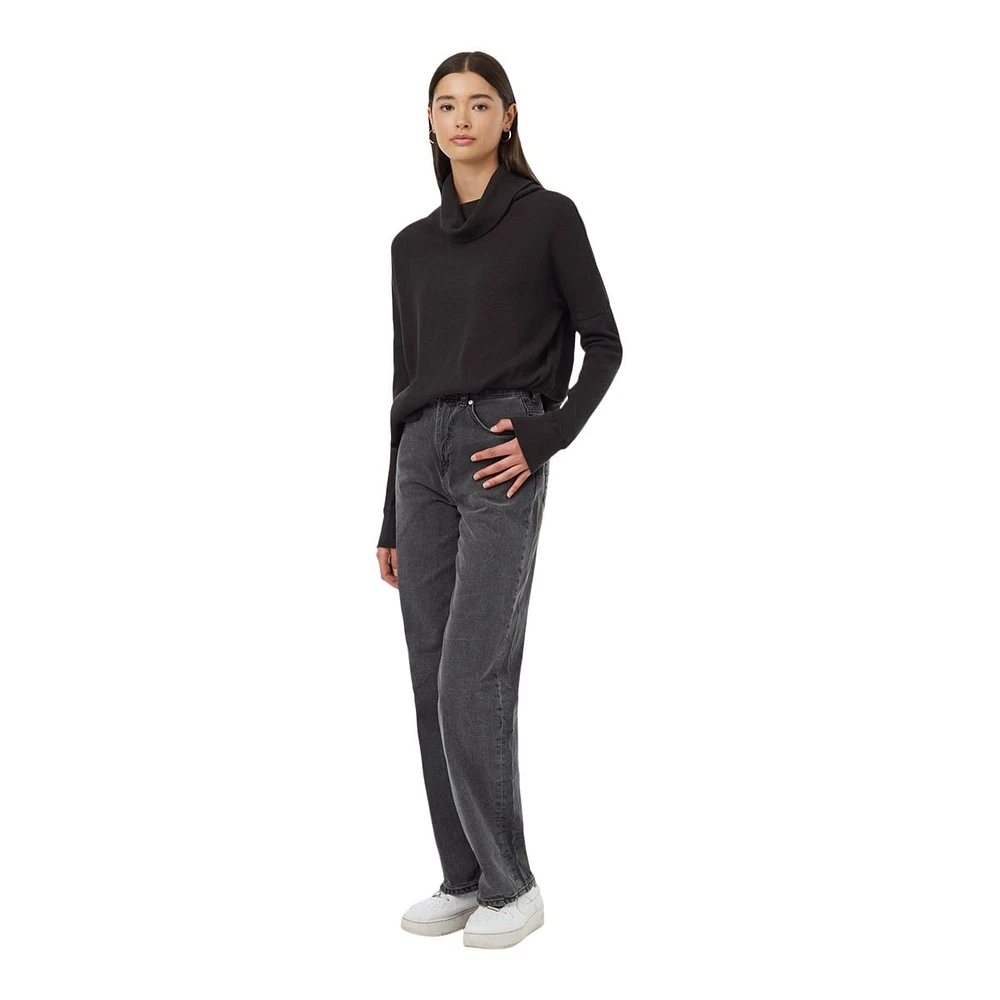 Tentree Women's Treewaffle Turtleneck Long Sleeve Shirt