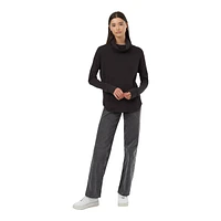 Tentree Women's Treewaffle Turtleneck Long Sleeve Shirt