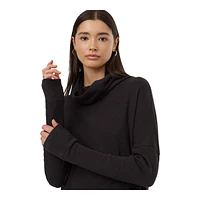 Tentree Women's Treewaffle Turtleneck Long Sleeve Shirt