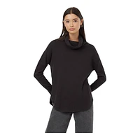 Tentree Women's Treewaffle Turtleneck Long Sleeve Shirt