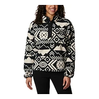 Columbia Women's Helvetia™ Cropped Half Snap Fleece Pullover