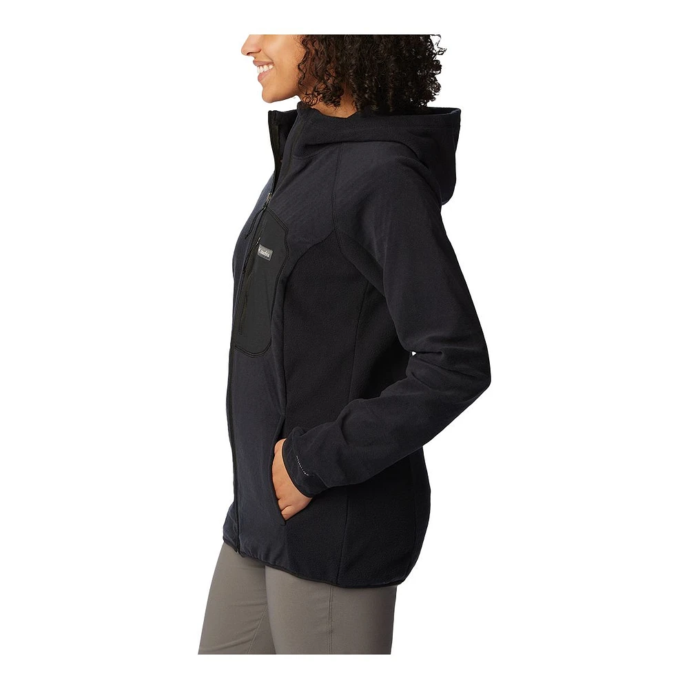 Columbia Women's Outdoor Tracks™ Hooded Full Zip Hoodie