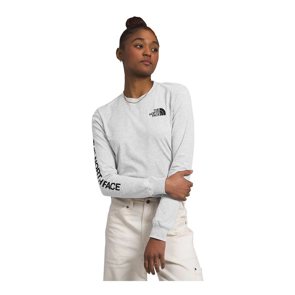 The North Face Women's Long Sleeve Hit Graphic Tee