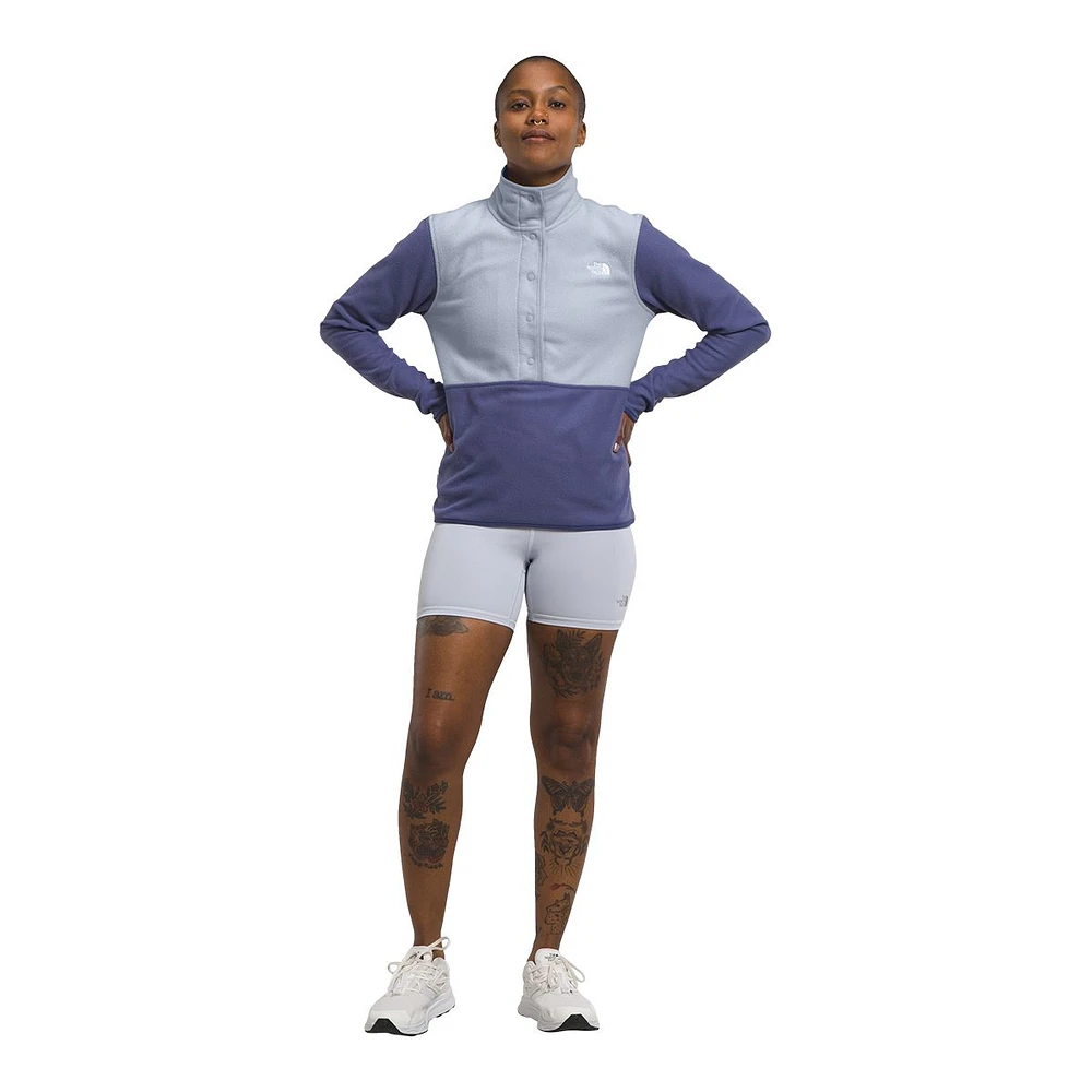 The North Face Women's Alpine Polartec 100 1/4 Zip Long Sleeve Top