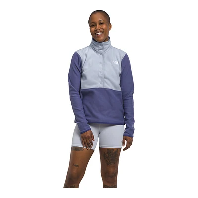 The North Face Women's Alpine Polartec 100 1/4 Zip Long Sleeve Top