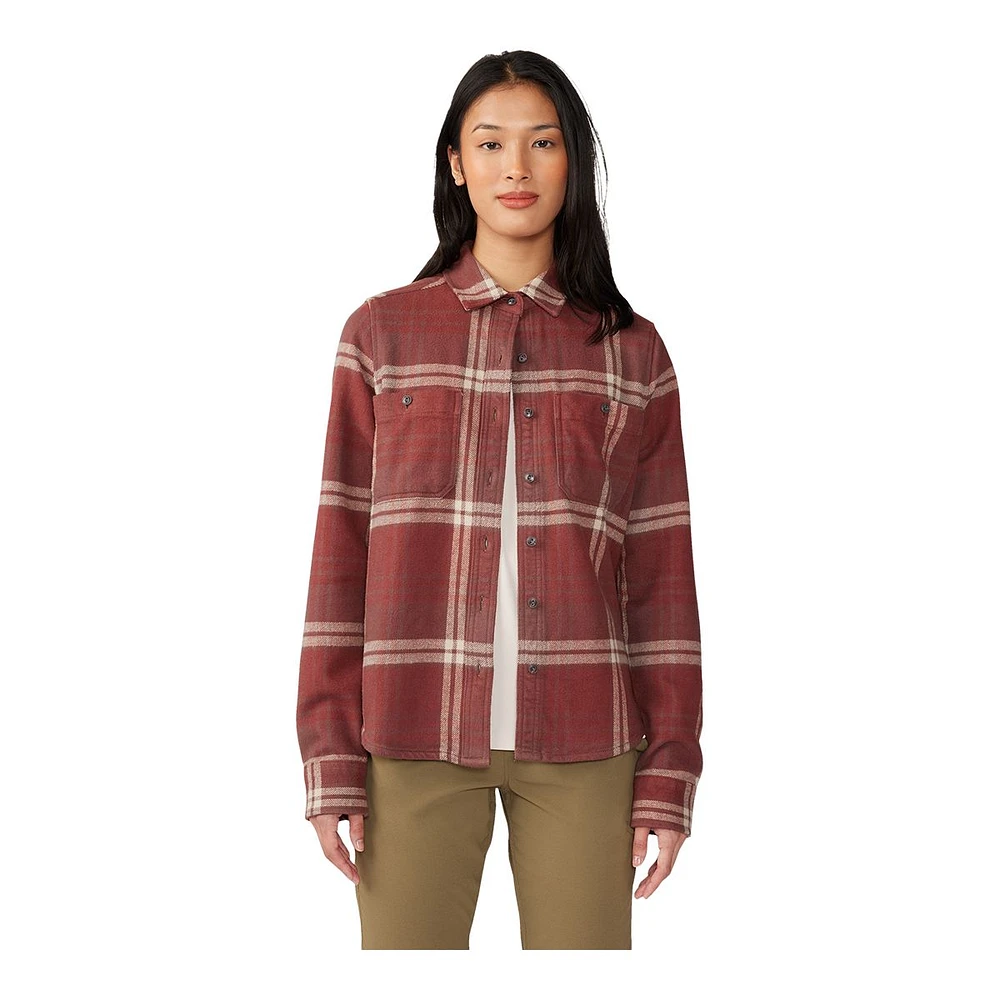 Mountain Hardwear Women's Plusher™ Long Sleeve Flannel Shirt