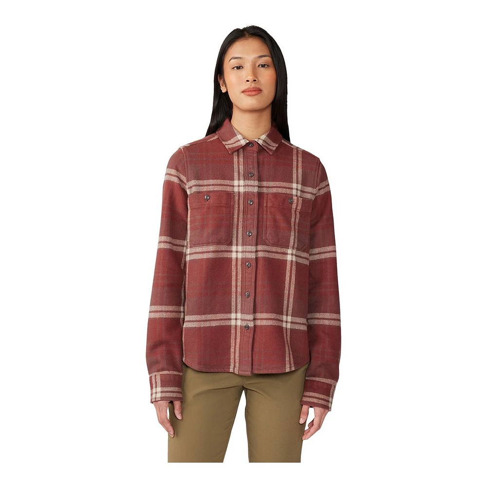 Mountain Hardwear Women's Plusher™ Long Sleeve Flannel Shirt