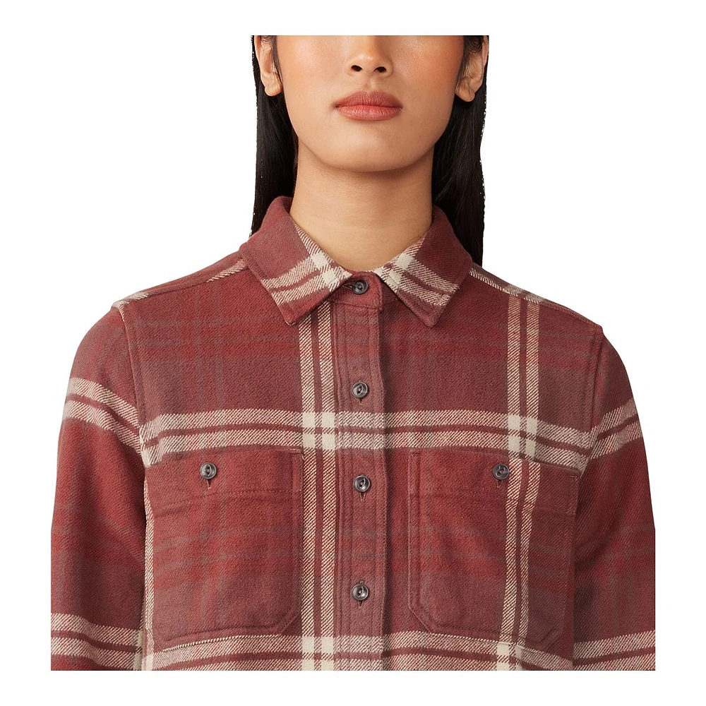 Mountain Hardwear Women's Plusher™ Long Sleeve Flannel Shirt