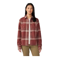 Mountain Hardwear Women's Plusher™ Long Sleeve Flannel Shirt