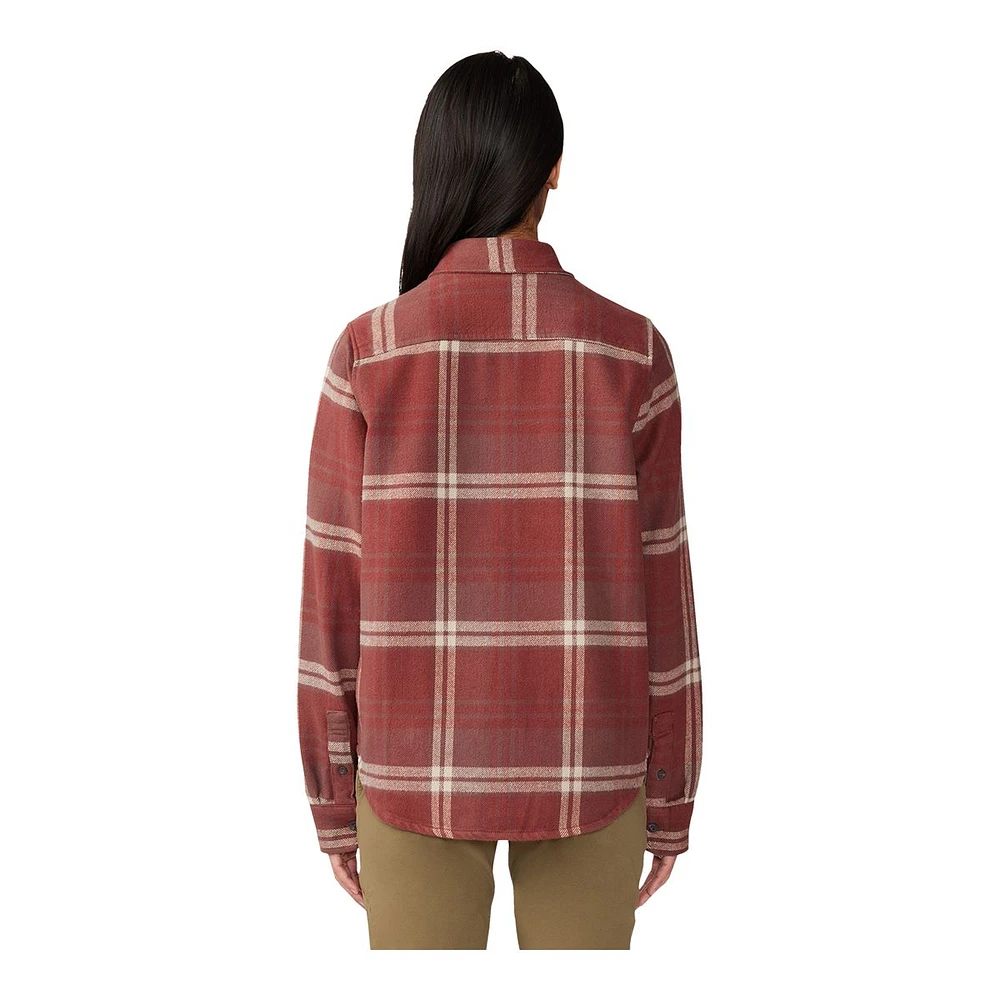 Mountain Hardwear Women's Plusher™ Long Sleeve Flannel Shirt