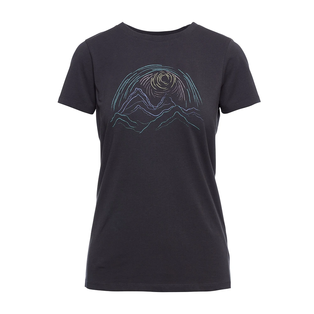 Black Diamond Women's Summit Scribble T Shirt