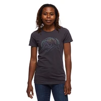 Black Diamond Women's Summit Scribble T Shirt