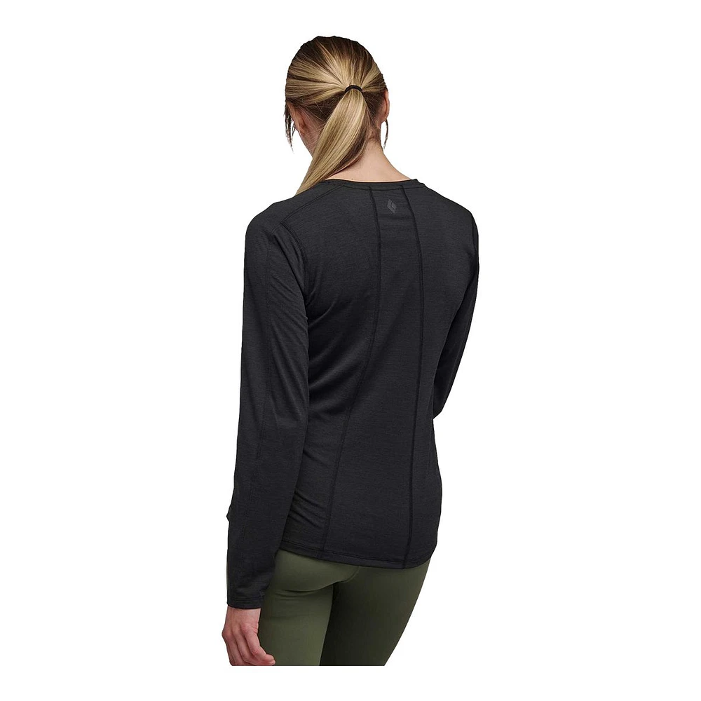 Black Diamond Women's Lightwire Tech Long Sleeve T Shirt