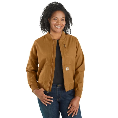 Carhartt Women's Canvas Bomber Jacket