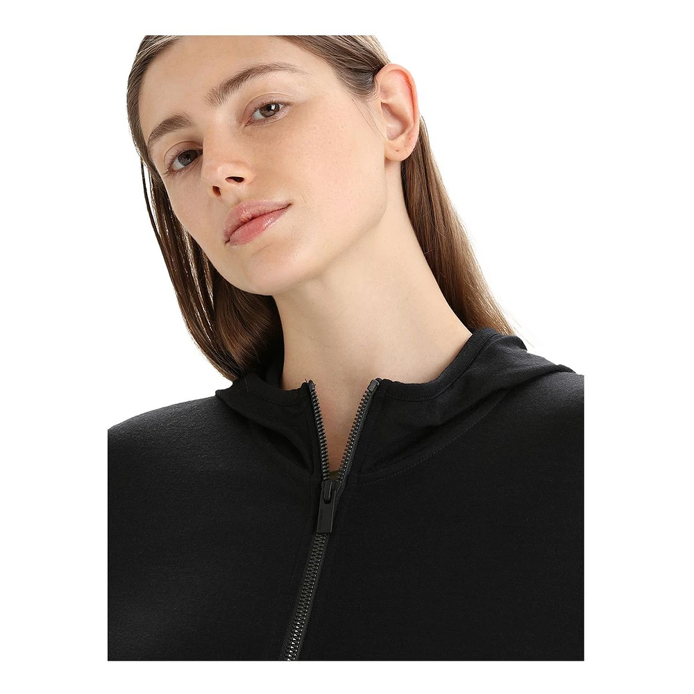 Icebreaker Women's Granary Zip Long Sleeve Hoodie