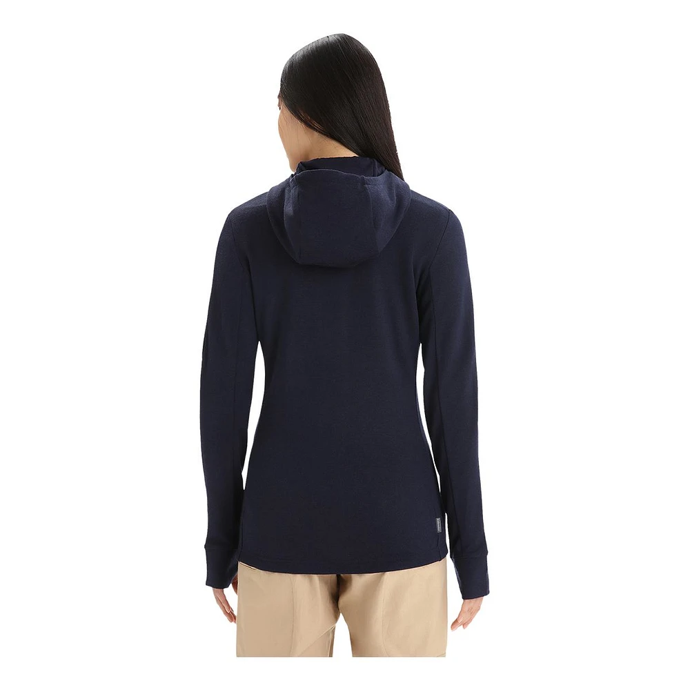 Icebreaker Women's Quantum III Zip Long Sleeve Hoodie