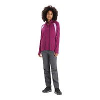 Icebreaker Women's ZoneKnit™ Zip Long Sleeve Hoodie