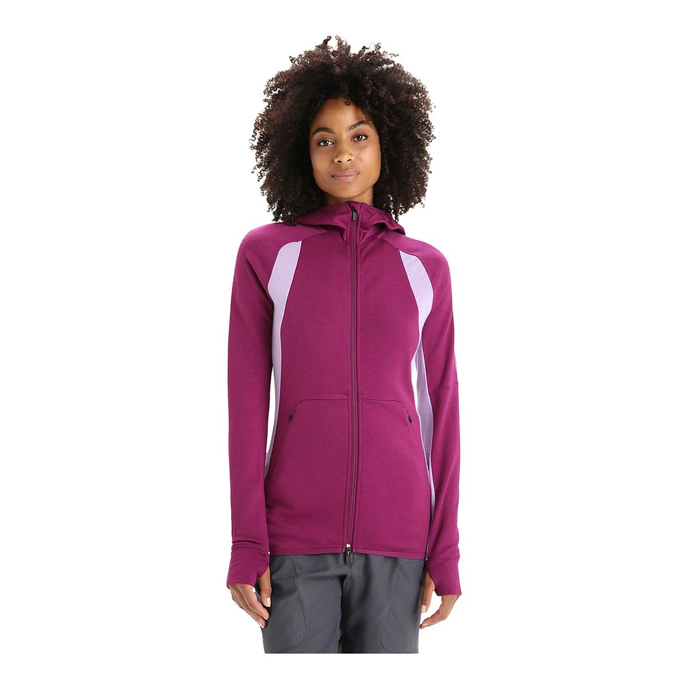 Icebreaker Women's ZoneKnit™ Zip Long Sleeve Hoodie