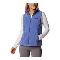 Columbia Women's Benton Springs Modern Classic Fit Fleece Vest