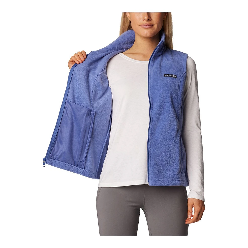 Columbia Women's Benton Springs Modern Classic Fit Fleece Vest