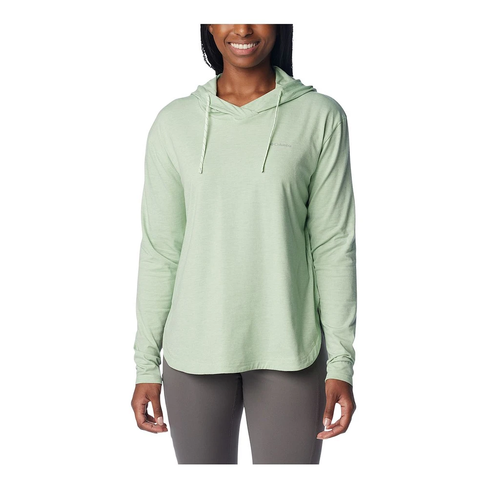 Columbia Women's Sun Trek Long Sleeve Hooded Pullover