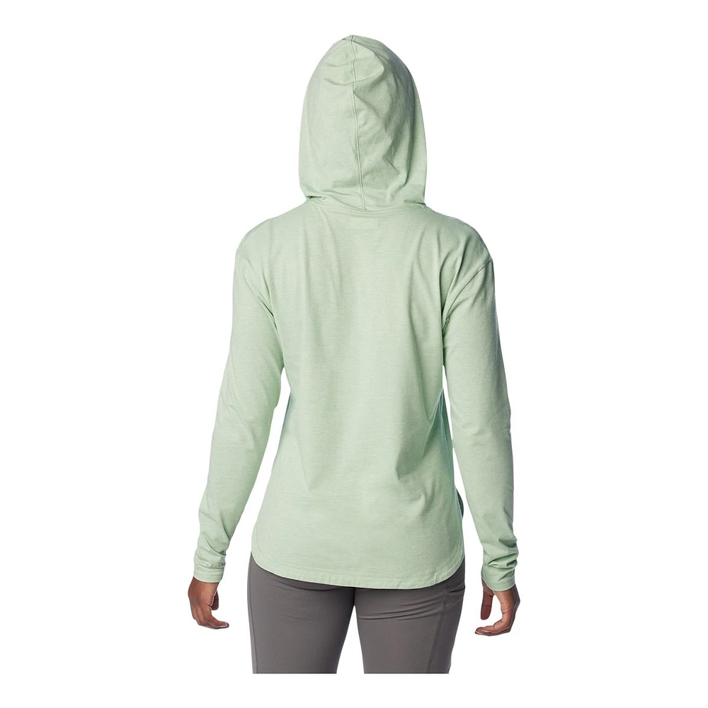 Columbia Women's Sun Trek Long Sleeve Hooded Pullover