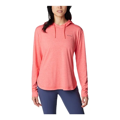 Columbia Women's Sun Trek Long Sleeve Hooded Pullover