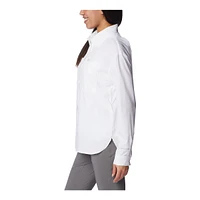 Columbia Women's Silver Ridge Omni-Shade Long Sleeve Shirt - Plus