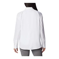 Columbia Women's Silver Ridge Omni-Shade Long Sleeve Shirt - Plus