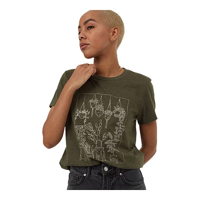 tentree Women's Plant Club T Shirt