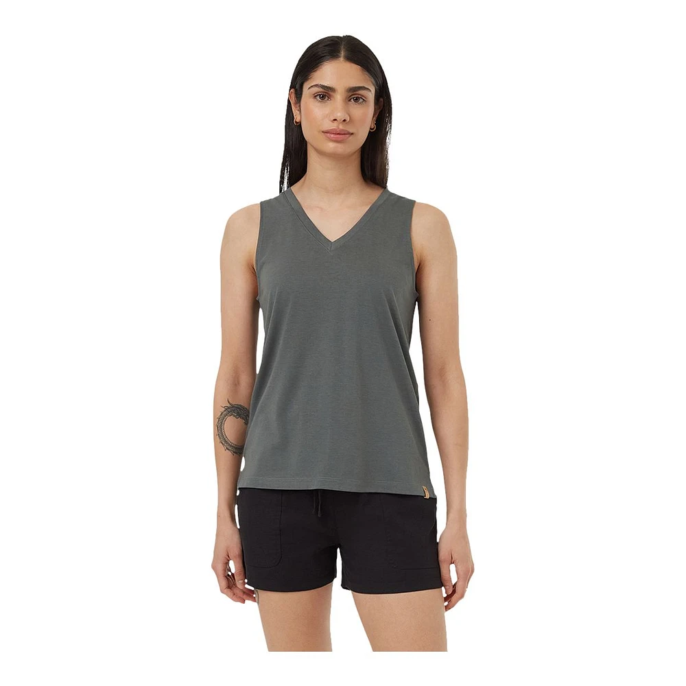 Tentree Women's TreeBlend V-Neck Tank