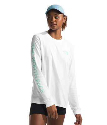 The North Face Women's Sleeve Hit Graphic Long T Shirt