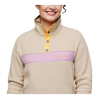 Cotopaxi Women's Teca Fleece Pullover Top