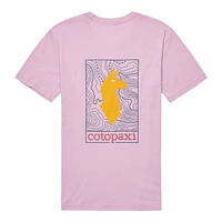 Cotopaxi Women's Llama Map Organic T Shirt