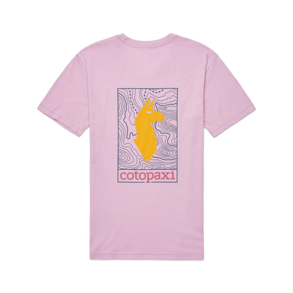 Cotopaxi Women's Llama Map Organic T Shirt