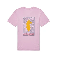 Cotopaxi Women's Llama Map Organic T Shirt