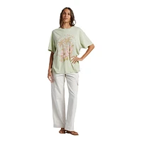 Roxy Women's Hibiscus Paradise XBFC T Shirt