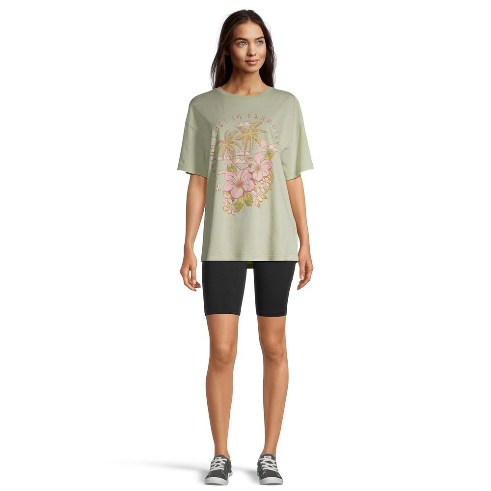 Roxy Women's Hibiscus Paradise XBFC T Shirt