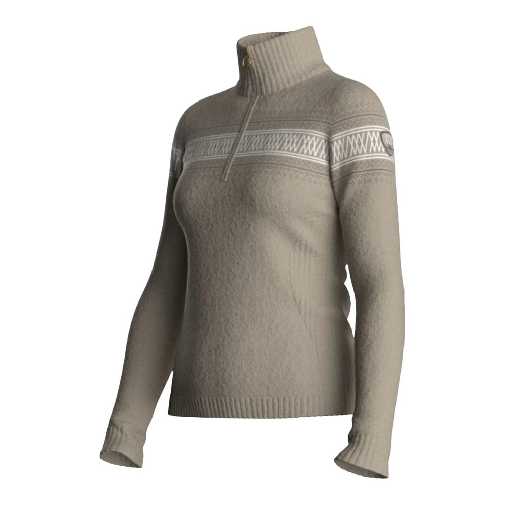 We Norwegians Women's Signature Zipup Sweater