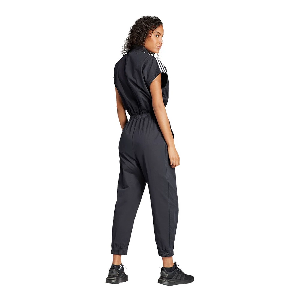 adidas Women's Tiro Woven Loose Jumpsuit