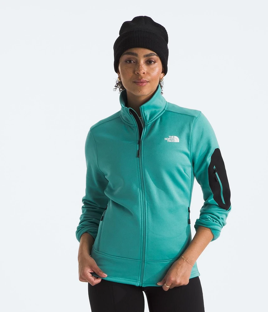 The North Face Women's Mistyescape Full Zip Fleece Top