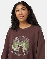 Tentree Women's Hike More Oversize Crew Sweatshirt